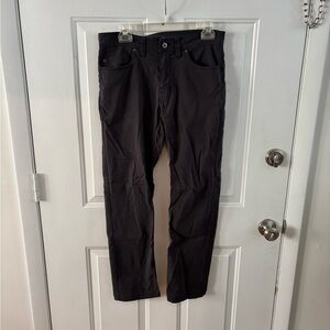 Prana Brion Men’s Slim Fit Pants 30x30 Outdoor Casual Trousers